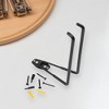 Unique Bargains Garage Storage Hooks with Screws Large Square Base Plate without Hook 6.3"x7.5"x2.8" 1 Pcs - 2 of 4