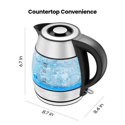 Chefman Rapid Boil Electric Tea Kettle - Thumbnail 4