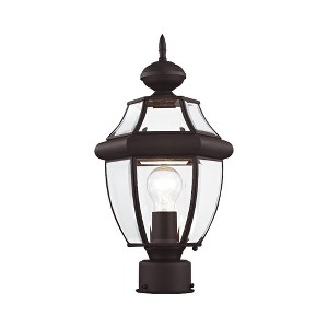 Livex Lighting Monterey 1 - Light Post Light in  Bronze - 1 of 1