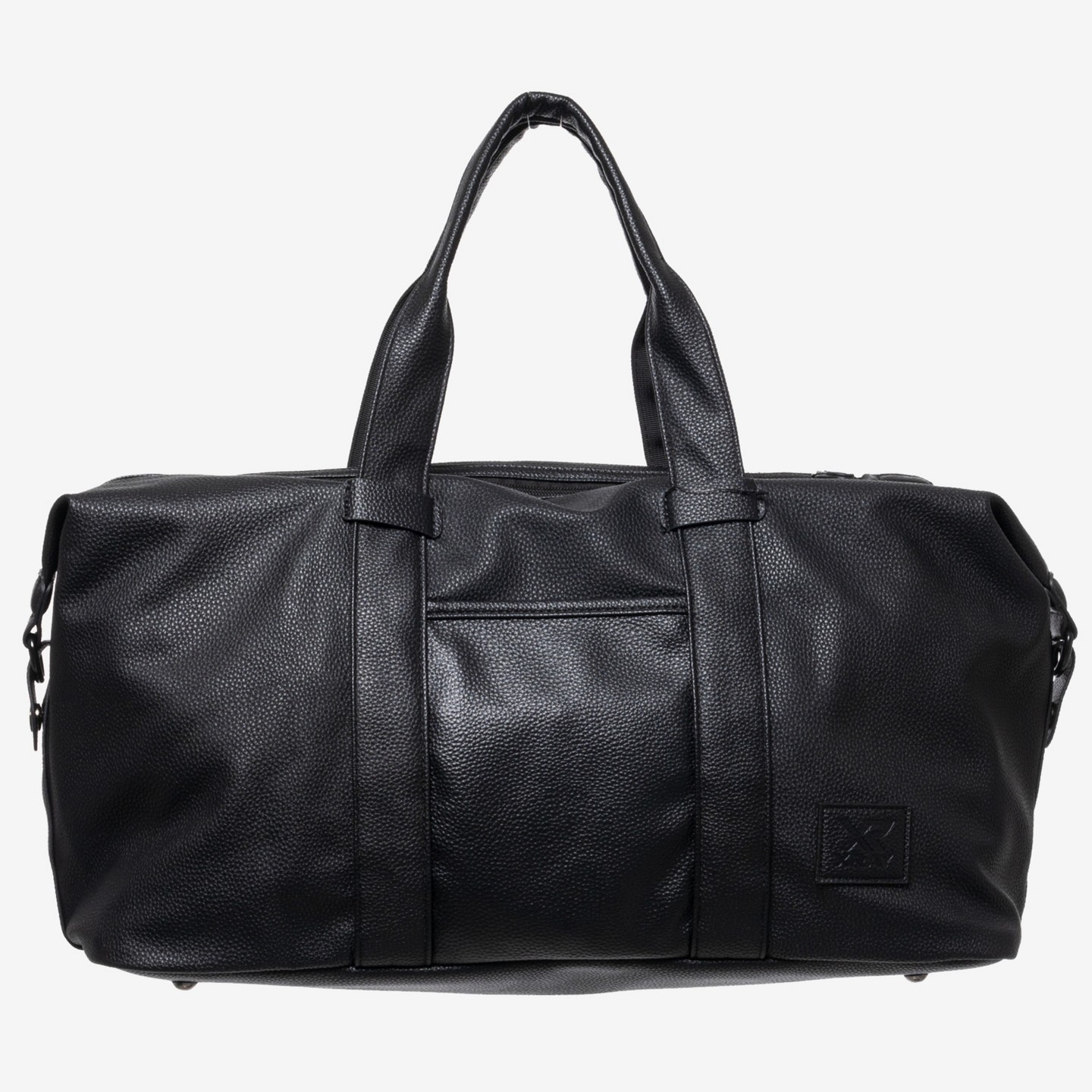 Сумка X RAY Pebbled Faux Leather Travel Duffel Bag Black, цвет: Чёрный — фото 1
