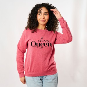 Simply Sage Market Chaos Queen Sweatshirt - 1 of 4