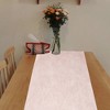 Unique Bargains Non-woven Fabrics Table Runner 82.02ft Pink 1 Pc - 4 of 4