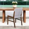 Ashcroft Furniture,Caldwell Dining Chair Set of 2 - Light Grey Boucle - 3 of 4