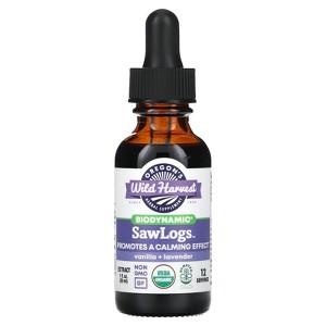 Oregon's Wild Harvest Biodynamic, SawLogs, Vanilla + Lavender, 1 fl oz (30 ml) - 1 of 4