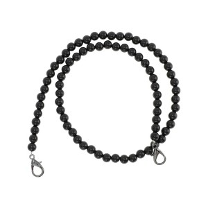 Unique Bargains Faux Pearl Handbag Strap Black 1 Pc - 1 of 4