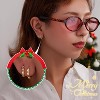 Small Gold Huggie Hoop Earrings Set for Women Men Hypoallergenic 14K Plated Stack Cartilage Earrings, Multiple Piercing - 2 of 4
