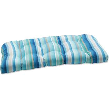 Outdoor/Indoor Wicker Loveseat Cushion Dina - Pillow Perfect