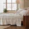 NicBex 3 Pieces All Size Pure Cotton Flannel Full-Covered Printed Flat Sheet Set Bedding Set,OEKO-TEX Certified,Machine Washable - 2 of 4