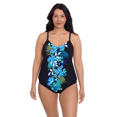 Trimshaper Women's Hank Handkerchief Tankini Swimsuit Top