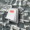 VEVOR 4 inch External Extractor Wall Vent Cover, Square AC Vent Gable Cover, Premium Stainless Steel & with Built-in a Protection Screen,1Pack,Silver - 2 of 4