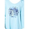Women's Floral V-neck Tunic - ESCAPE BY HABITAT - 2 of 2