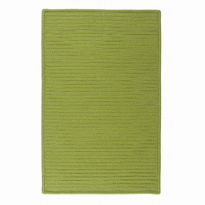Colonial Mills Simply Home Solid Area Rug - Bright Green 3' square