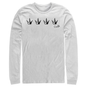 Men's Cruella Crowns Logo Long Sleeve Shirt - 1 of 4