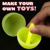 Joyfy 72 Pakcs Easter Eggs with Mini Glow Sticks for Kids Glow-In-The-Dark Basket Stuffers Fillers Gift, Easter Egg Hunt Game, Classroom Exchange - 4 of 4