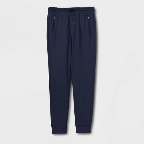 Boys' Soft Gym Jogger Pants - All In Motion™ Navy Blue L : Target