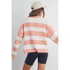Women's Spring Stripe Sweater - Buttermelon - 2 of 2