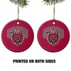 Central Washington University Primary Logo Porcelain Holiday Christmas Tree Ornament - 2 of 4
