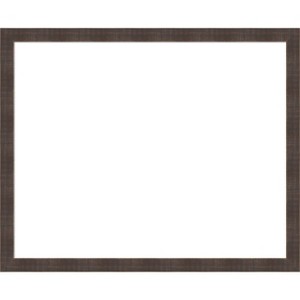 Amanti Art Whiskey Brown Rustic Framed Dry Erase Magnetic Board - 1 of 4