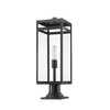 Z-Lite Nuri 1 - Light Lantern in  Black - 3 of 4