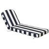 KINWELL Set of 2 Extra Thick Outdoor Chaise Lounge Cushions (5-inch Thick) - 4 of 4