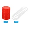 Unique Bargains Regular Mouth Plastic Mason Jar Lids with Silicone Sealing Ring 8 Pcs - 3 of 4