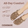 CUSHIONAIRE Benson Fisherman Sandals for Women – Suede Slip On Closed Toe Womens Clogs with Memory Foam Cork Footbed and Arch Support - 3 of 4