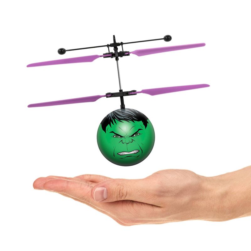 World Tech Toys Marvel Avengers Hulk IR UFO Ball Helicopter, 2 of 4