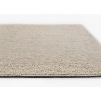 Natural Wool Hand-Tufted Runner Rug with Cotton Backing