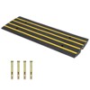 Rubber Curb Ramp, Rise Height Sidewalk Curb Ramp,Driveway Ramp or Forklifts, Trucks, Buses, Cars, Wheelchairs, Bikes - 2 of 4