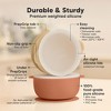 2-Pack Prep Baby Bowls with Suctions & Lids, Silicone Bowls for Baby Boy, Girl, Toddler Suction Bowl, Kids Bowl BPA-Free - 2 of 4
