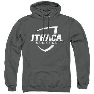 Ithaca College Official Primary Logo Distressed Adult Pull-Over Hoodie - 1 of 4