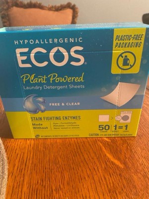 Free & Clear Laundry Detergent With Enzymes - ECOS®