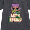 Girls' - LOL Surprise! - Let's Be Kind to Plants Graphic Short Sleeve Fleece Dress - 2 of 3