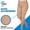 Absolute Support Women’s Plus Size 20–30mmHg Graduated Compression Pantyhose, Open Toe Opaque – Circulation, Edema & Swelling Relief, A214PS - 4 of 4