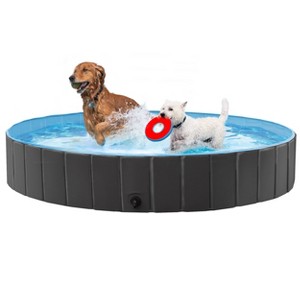Yaheetech Foldable Pet Swimming Pool for Cats and Dogs - 1 of 4
