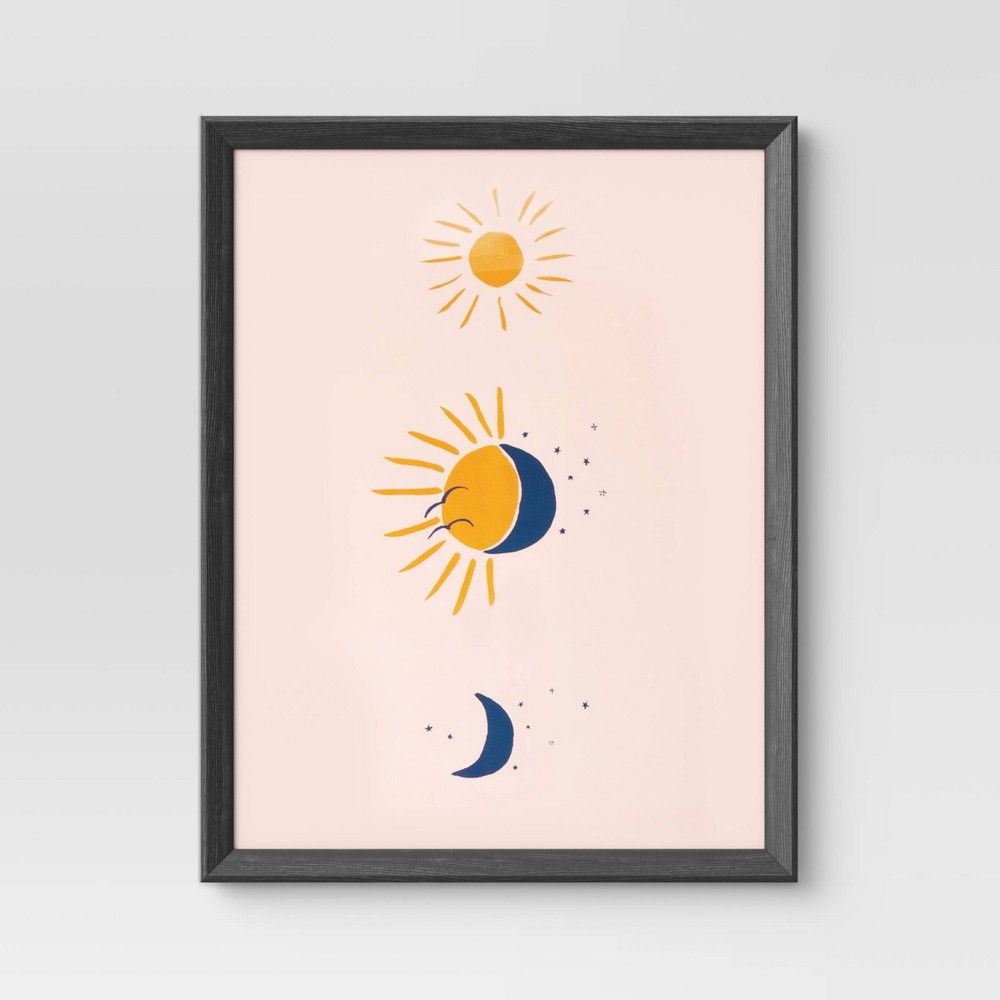 18" x 24" Wedge Poster Frame Black - Room Essentials™