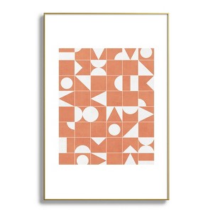 Zoltan Ratko My Favorite Geometric Patterns Metal Framed Art Print - Deny Desings - 1 of 3