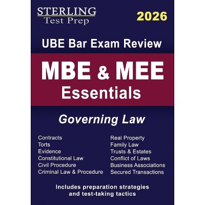 MBE & MEE Essentials - by  Sterling Test Prep (Paperback)