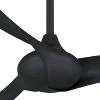 65" Minka Aire Wave Coal Ceiling Fan with Remote Control - 3 of 4