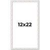 PosterPalooza | Textured White Picture Frame - UV Acrylic, Foam Board Backing, Hanging Hardware - 2 of 4
