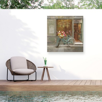 Danhui Nai French Flower Shop V2 Outdoor Canvas Art