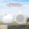 Waterproof Marine Wakeboard Tower Speakers for Boating with 200W Power, Dual Speakers, Compatible with All Devices - 2 of 4