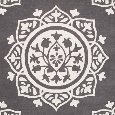dark grey/ivory