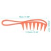 Unique Bargains Anti Static Hair Comb Wide Tooth for Thick Curly Hair Hair Care Detangling Comb For Wet and Dry 3 Pcs - 4 of 4