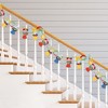 Big Dot of Happiness Cars, Trains, and Airplanes - 90 Chain Links & 30 Paper Tassels Decor - Transportation Birthday Party Paper Chains Garland 21 ft - 2 of 4
