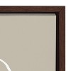 (Set of 2) 18" x 24" Sylvie Beige Going in Circles Framed Wall Canvas Set by Teju Reval - Kate & Laurel All Things Decor - 3 of 4