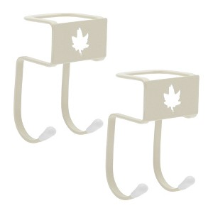 Unique Bargains Desk Hook Apricot 2 Pcs - 1 of 4