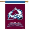 Briarwood Lane Colorado Avalanche House Flag NHL Licensed 28" x 40" - 2 of 4