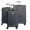 IZOD Clara Expandable ABS Hard Shell Lightweight 360 Dual Spinning Wheels with Combo Lock 3 Piece Luggage Set - 4 of 4
