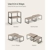 Cabinet Organizer Shelf, Kitchen Counter Shelves, Kitchen Storage, Spice Rack, Stackable, Expandable, Metal and Engineered Wood - 3 of 4